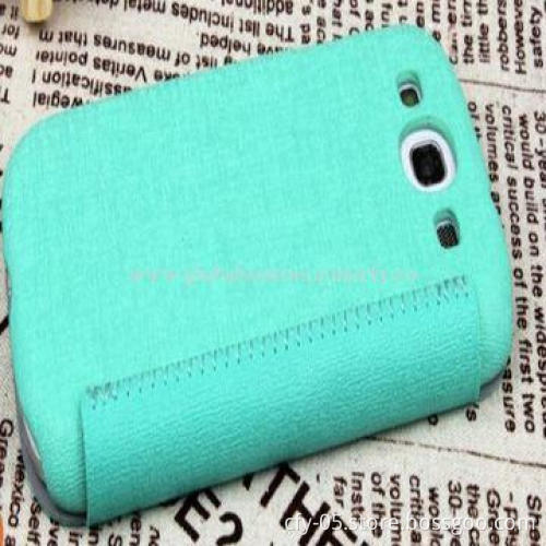 Fancy leather cell phone cases for Samsung galaxy s3